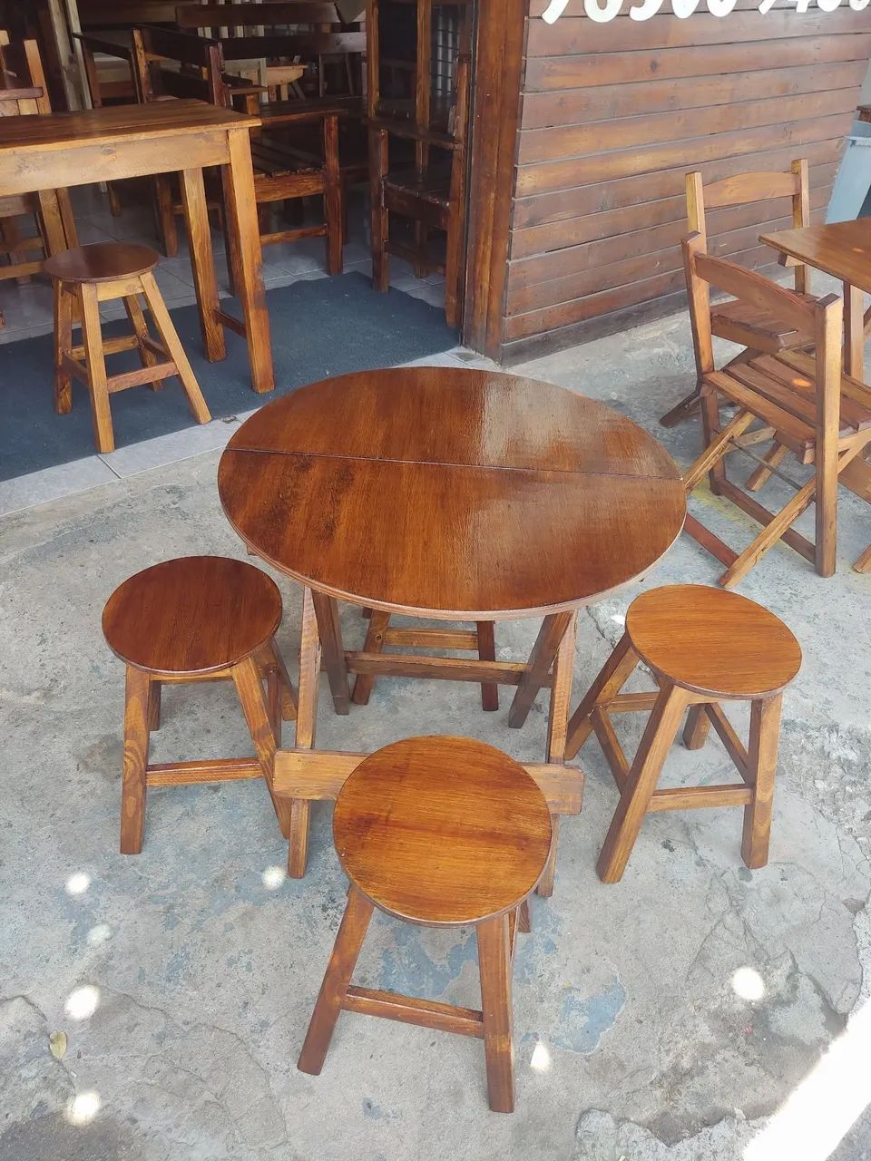 Mesa dobrável 