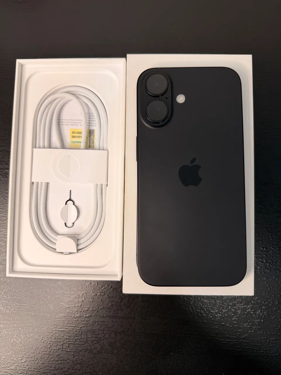 iPhone 16 128GB Preto Caixa aberta  - Foto 3