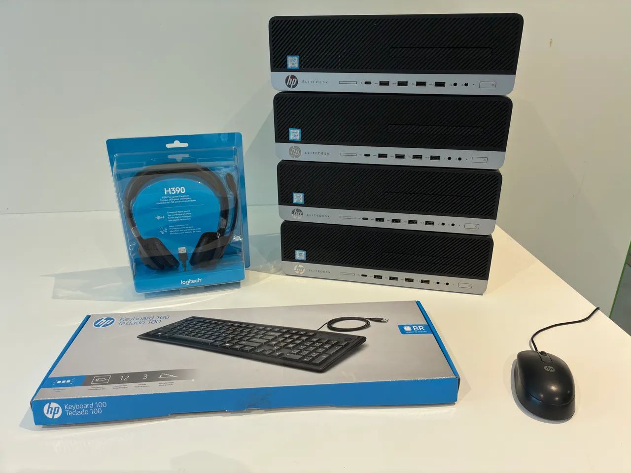 Computador HP EliteDesk 800 G4 i5 8° 8gb + 256 SSD - Computadores