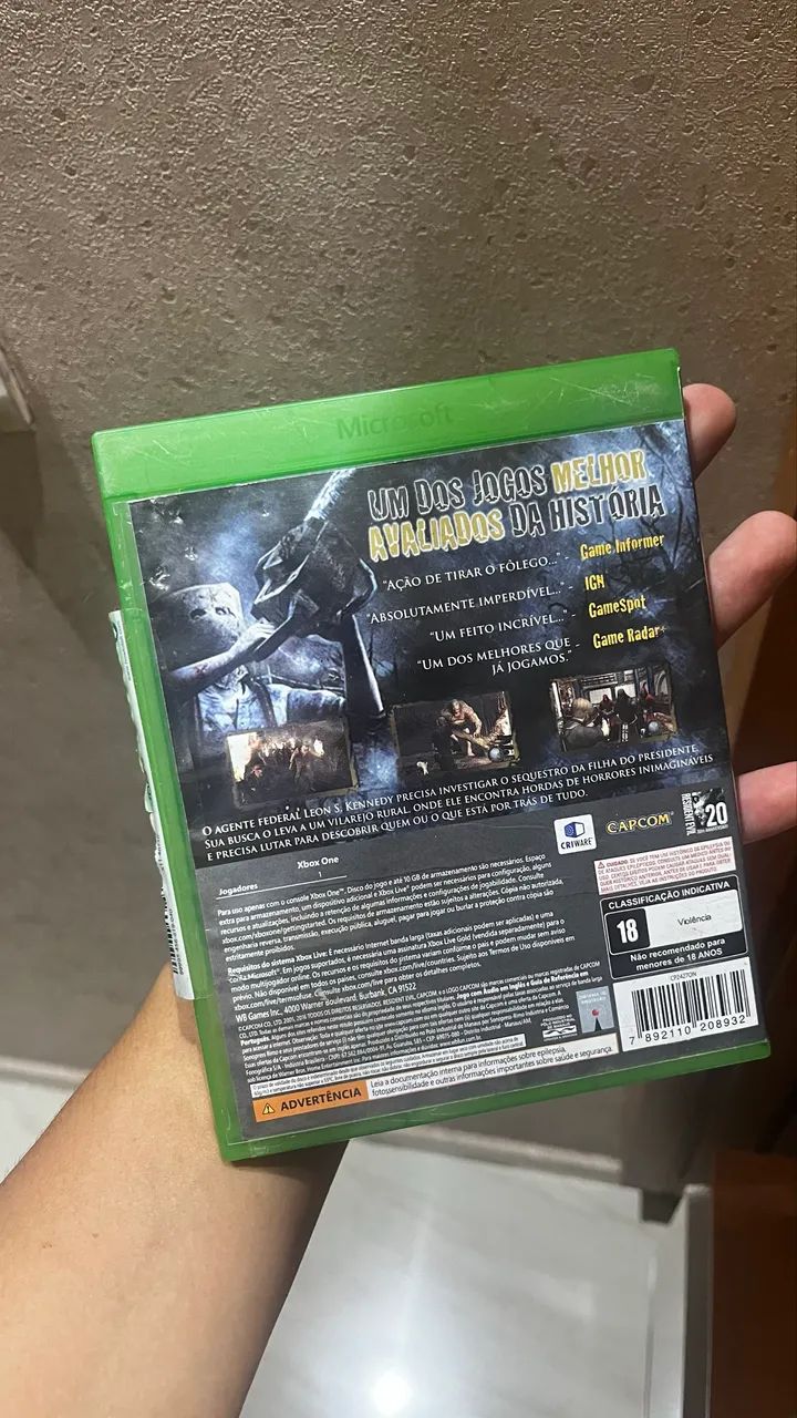 JOGO CD RESIDENT EVIL 4/XBOX ONE  - Foto 3