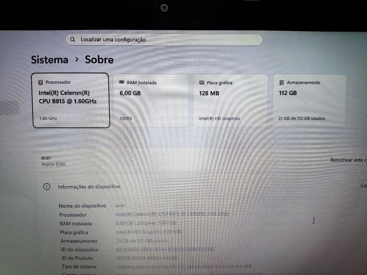 Notebook 14 polegadas 6Gb SSD - Foto 4