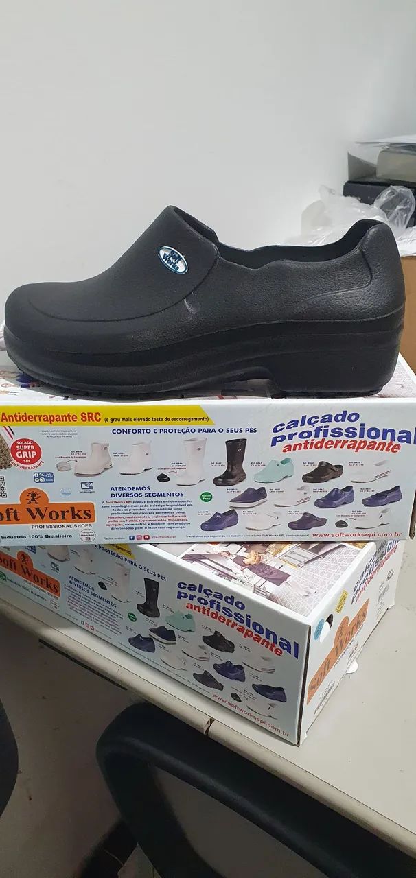 SAPATO SOFT WORKS PROFISSIONAL- unidade 