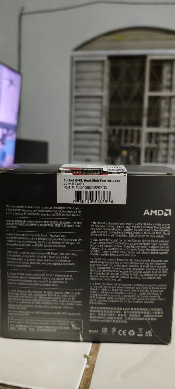Processador Ryzen 5 8400f  - Foto 3