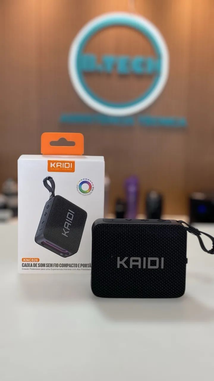 Caixa De Som Portátil Bluetooth