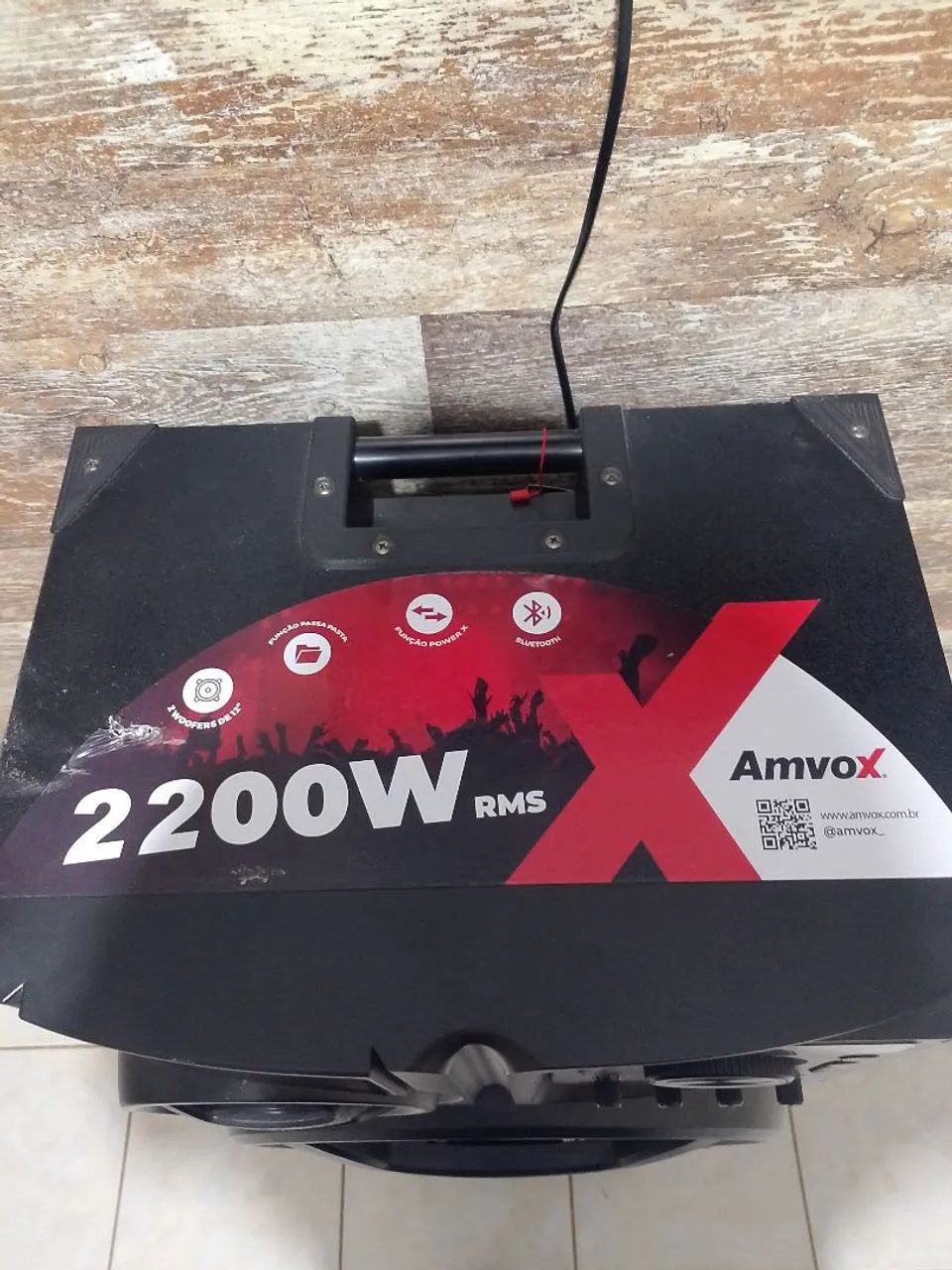 Caixa amvox 2200w - Foto 4