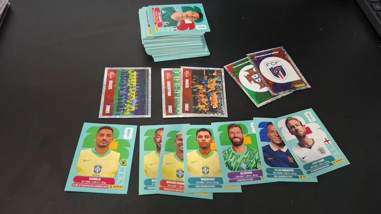 164 Figurinhas Copa Do Mundo 2026 Panini
