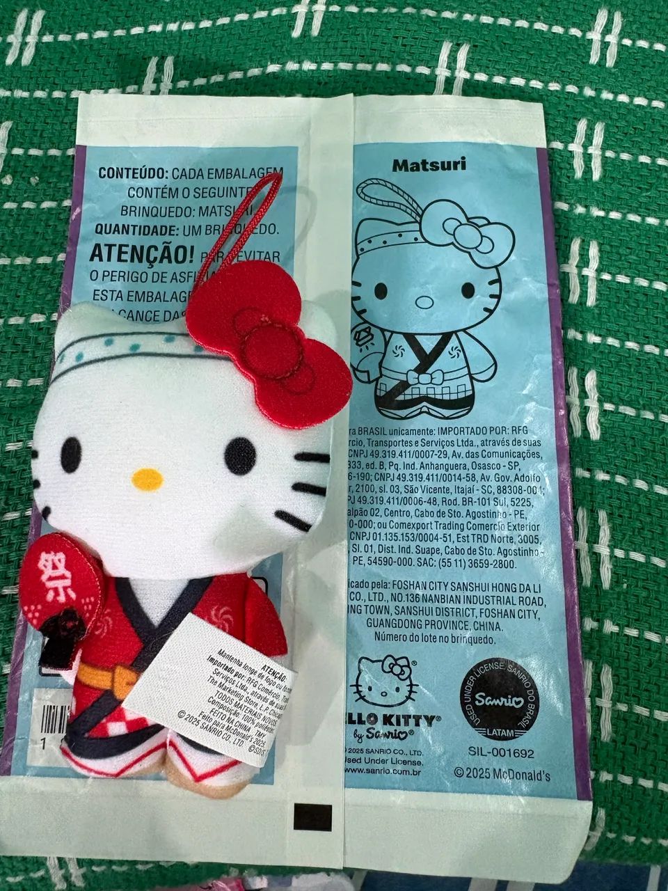 Lote - Hello Kitty, Mc Donalds Mc lanche feliz  - Foto 6