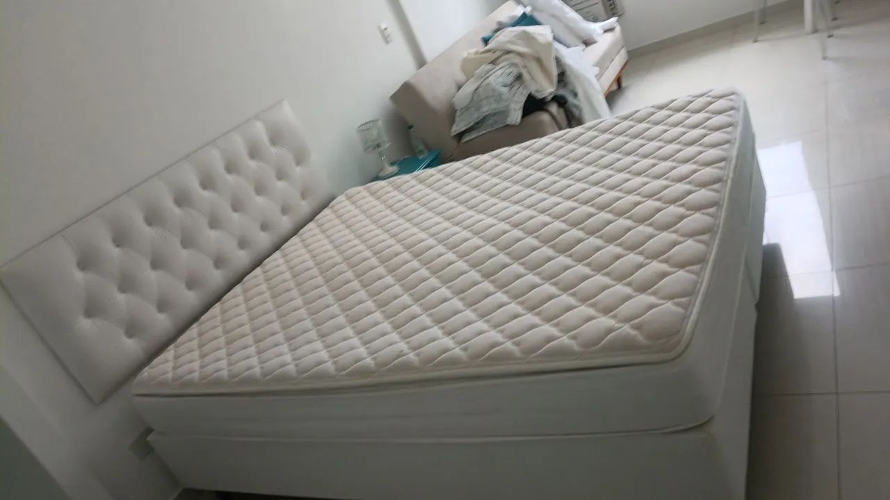 Vendo cama queen perfeita  - Foto 3