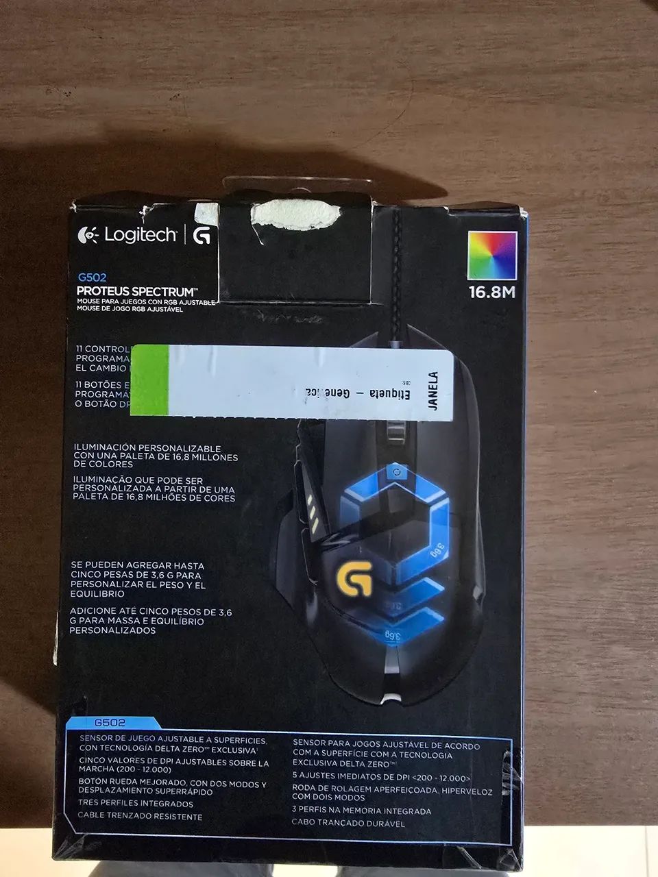 Mouse Logitech G502 - Foto 2