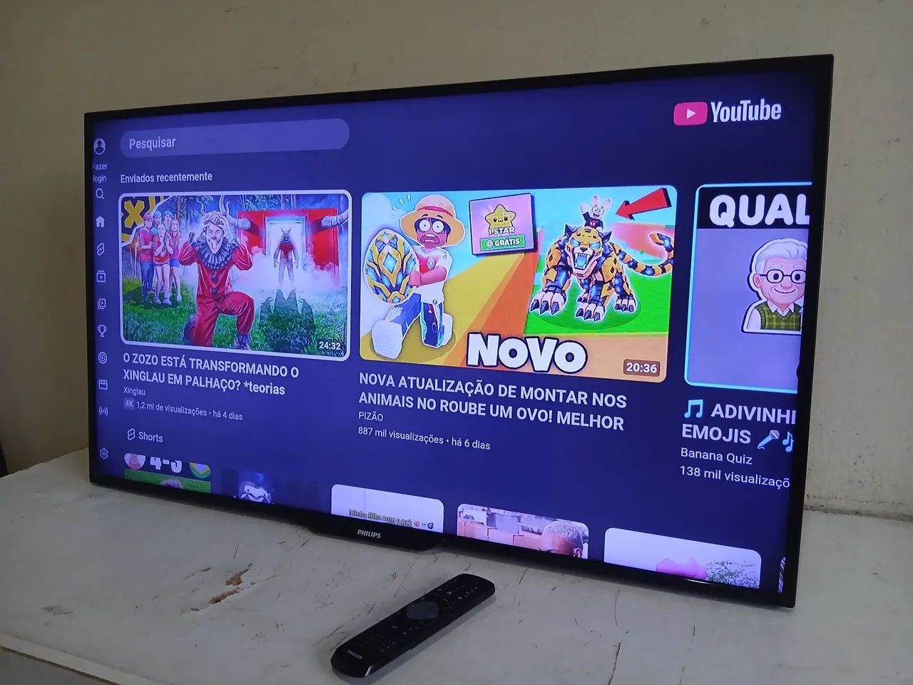 Smart tv de 40pol com Wi-Fi Stick fire  - Foto 4