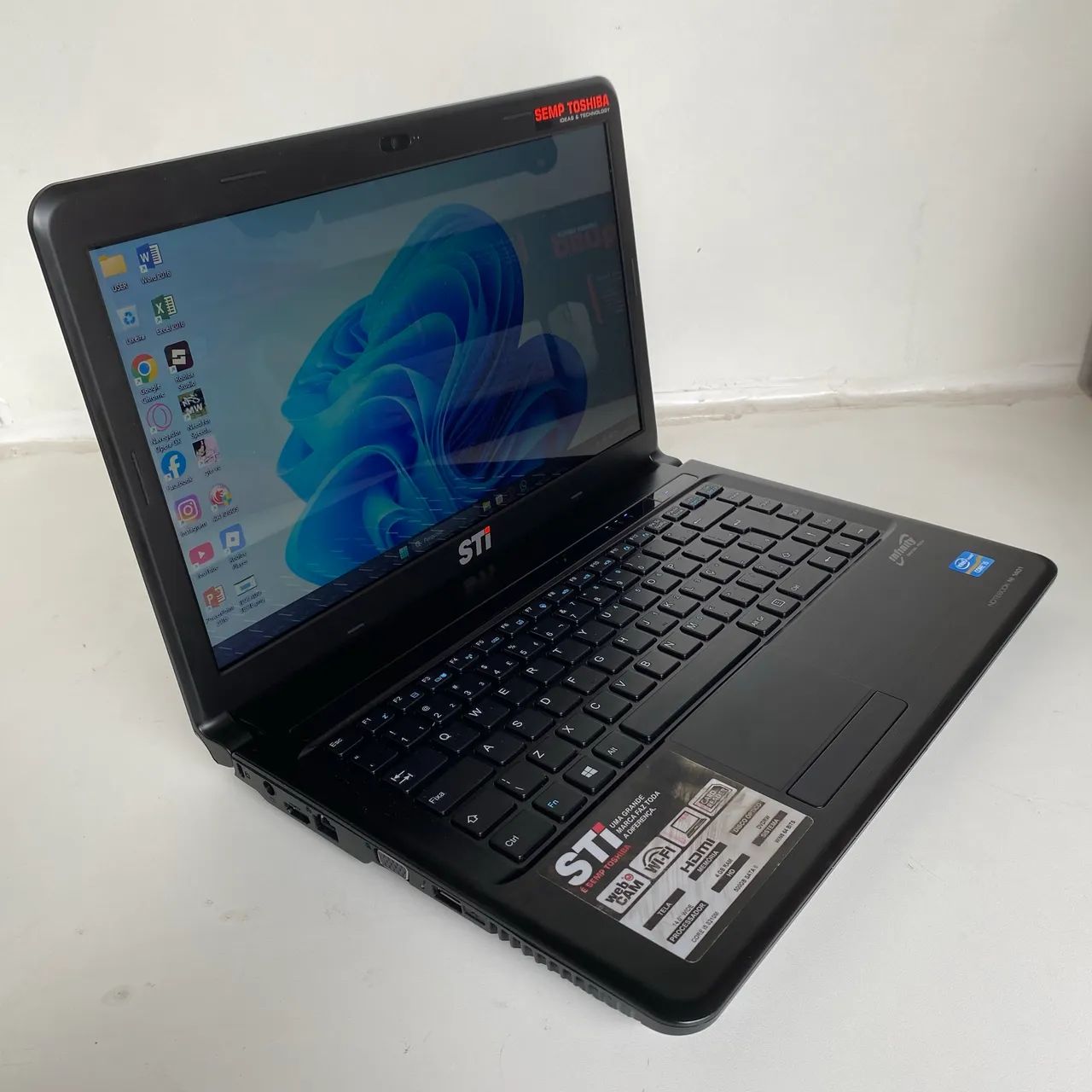 Semp Toshiba STI NI 1401 i5 / 4GB RAM / HD 500GB / 14 polegadas - ótimo estado  - Foto 3