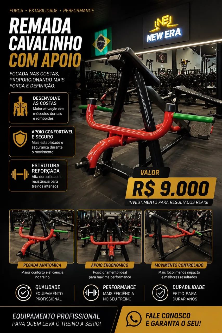 Aparelho de academia 