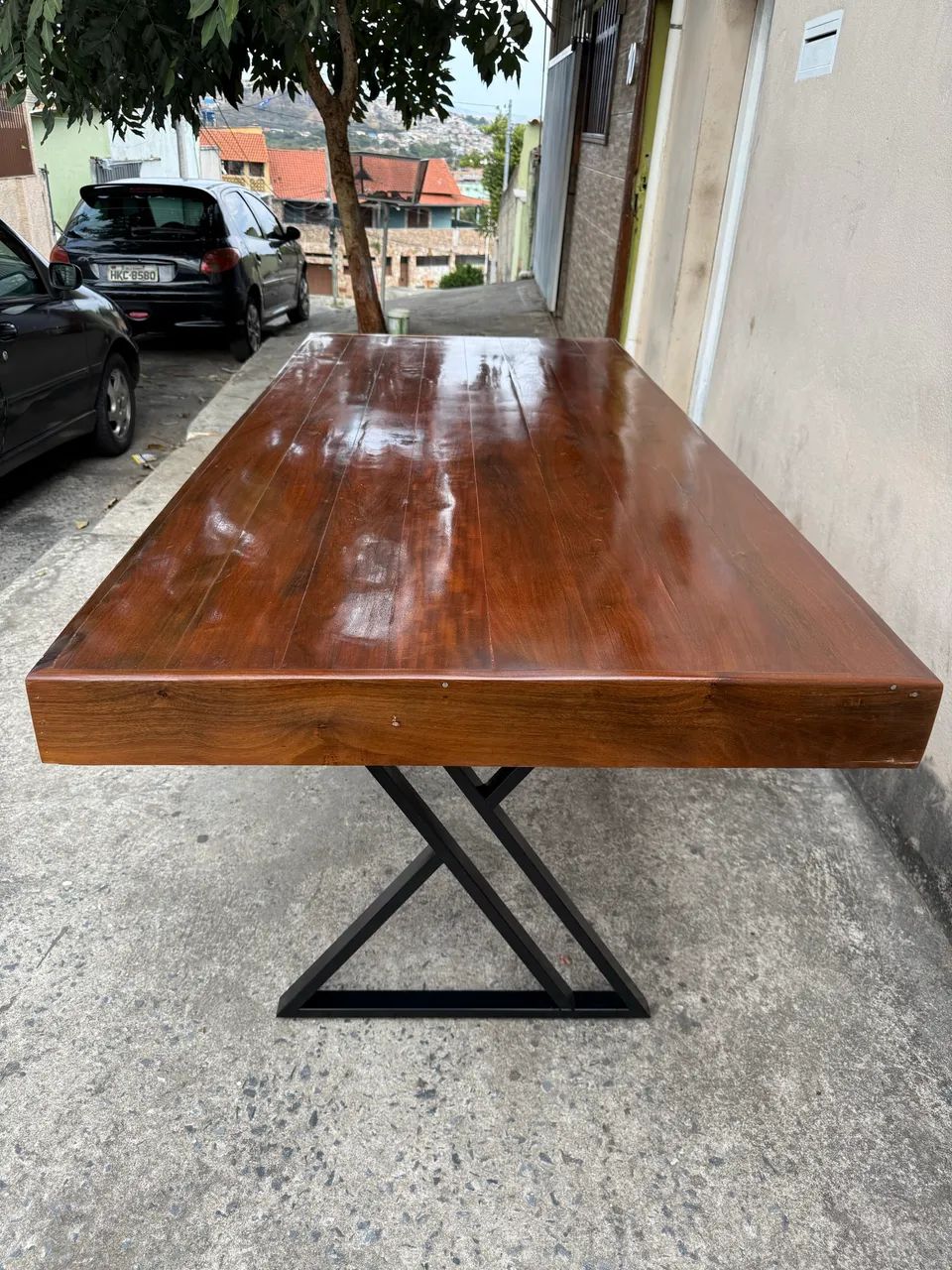Mesa rustica  2.10x0.90 - Foto 3