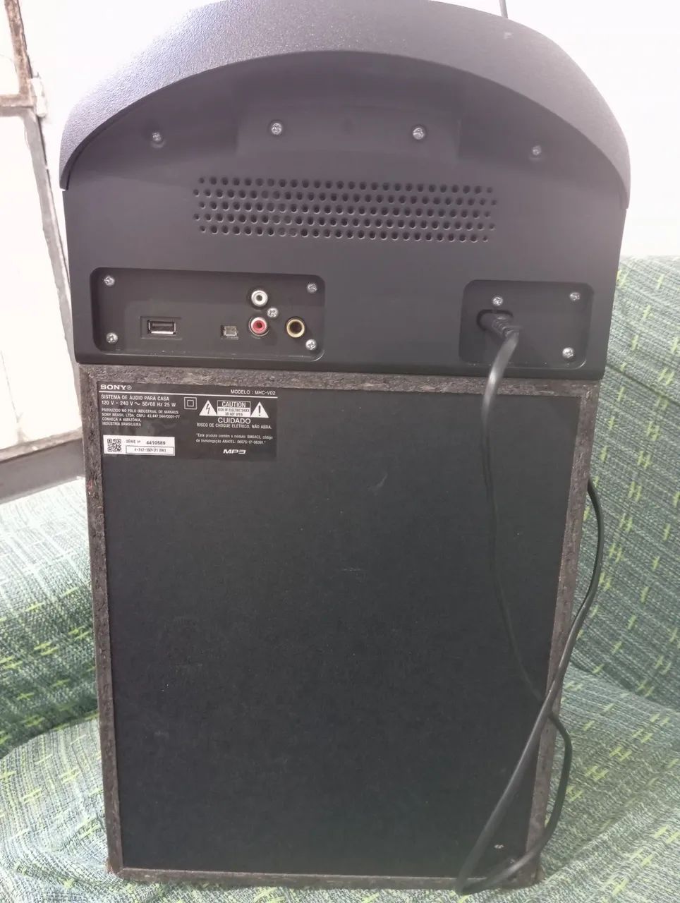 Home áudio system MHC-V02 - Foto 3