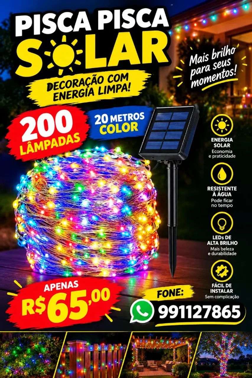 Pisca pisca solar