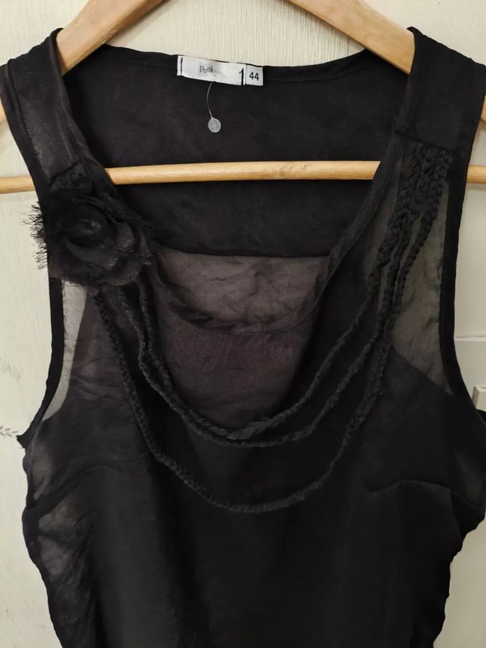 POOL blusa com transparência tam 44 - Foto 3