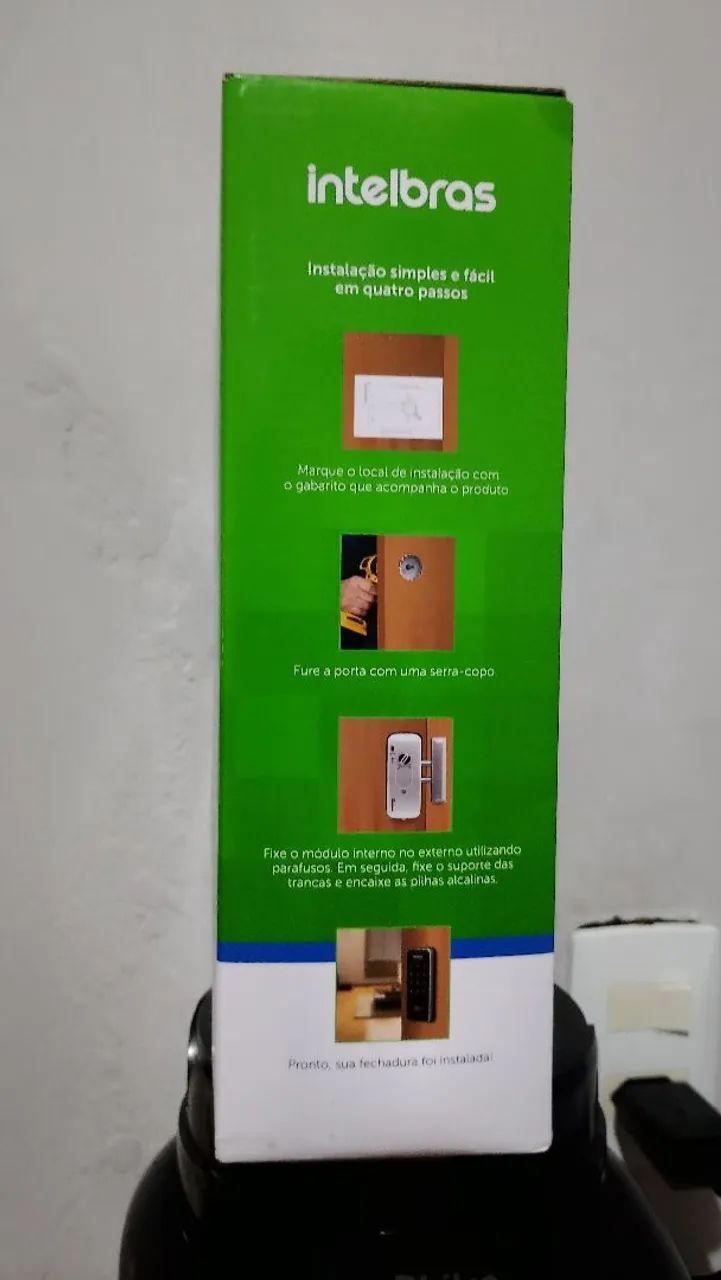 Fechadura digital touch screen Intelbras (produto novo). - Foto 3