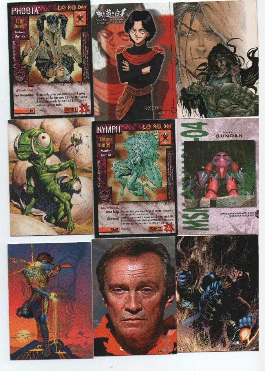 Cards Marvel DC e Etc... - Foto 2