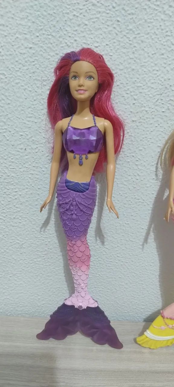 2 bonecas Barbie Dreamtopia Sereia - Foto 4