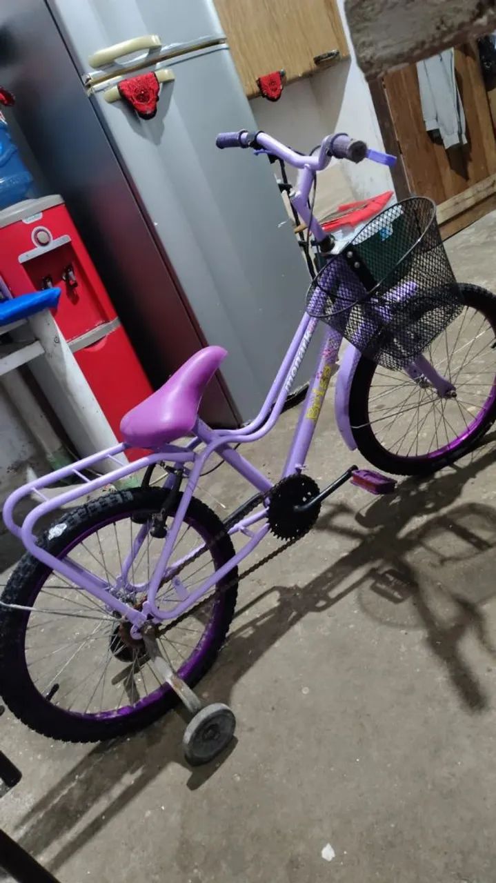 Vendo bicicleta infantil menina - Foto 3