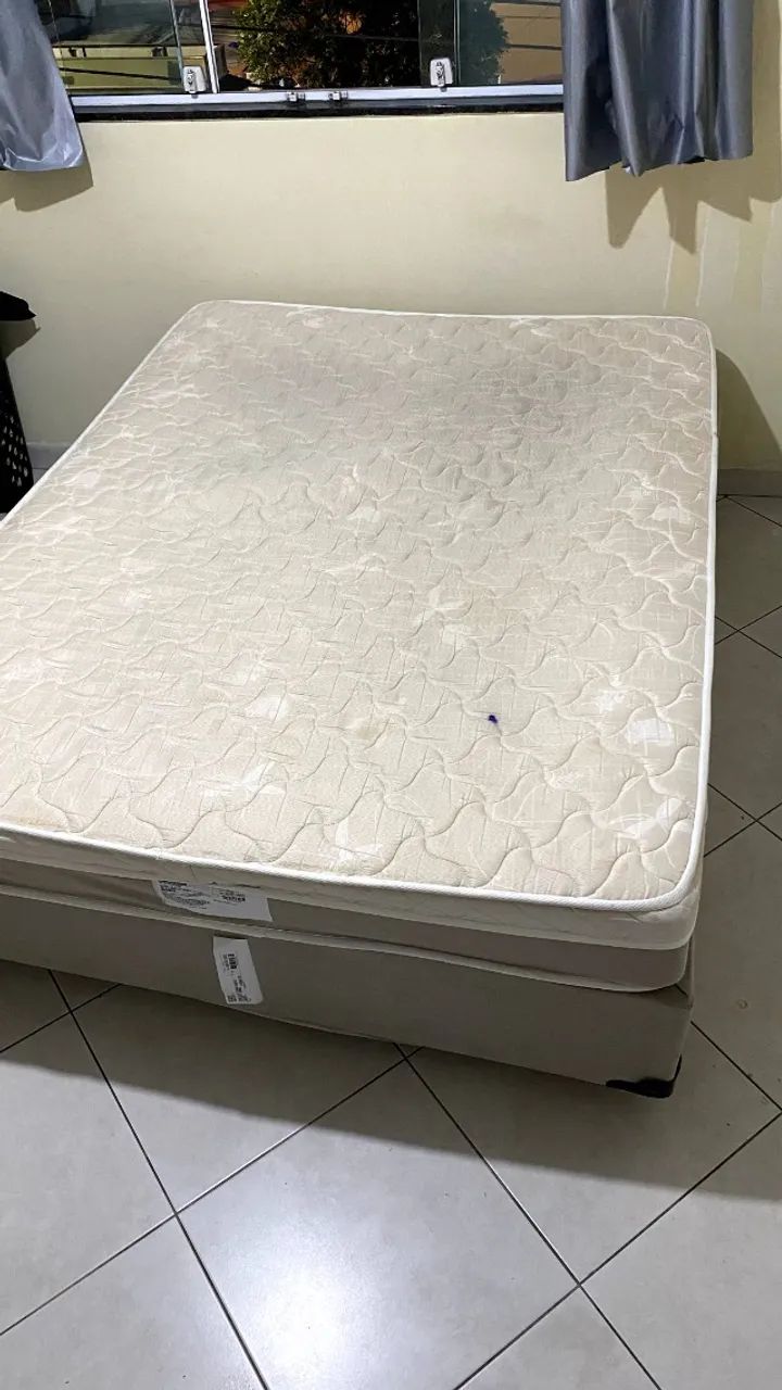 CAMA DE CASAL BASE BOX e COLCHÃO - Itararé, Maruípe - Foto 2