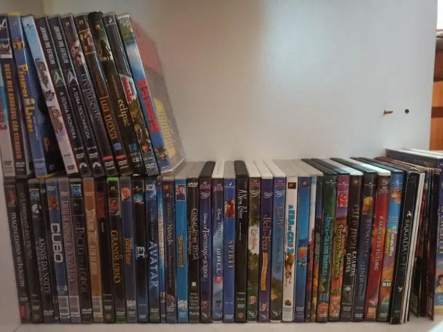 DvD's diversos, 56 filmes originais + bolsa 