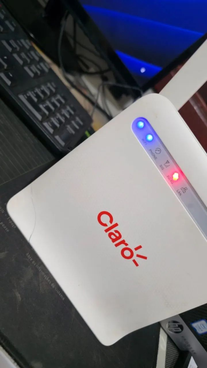 Wifi Modem 4G Claro Backup Internet com fio e roteamento  - Foto 4