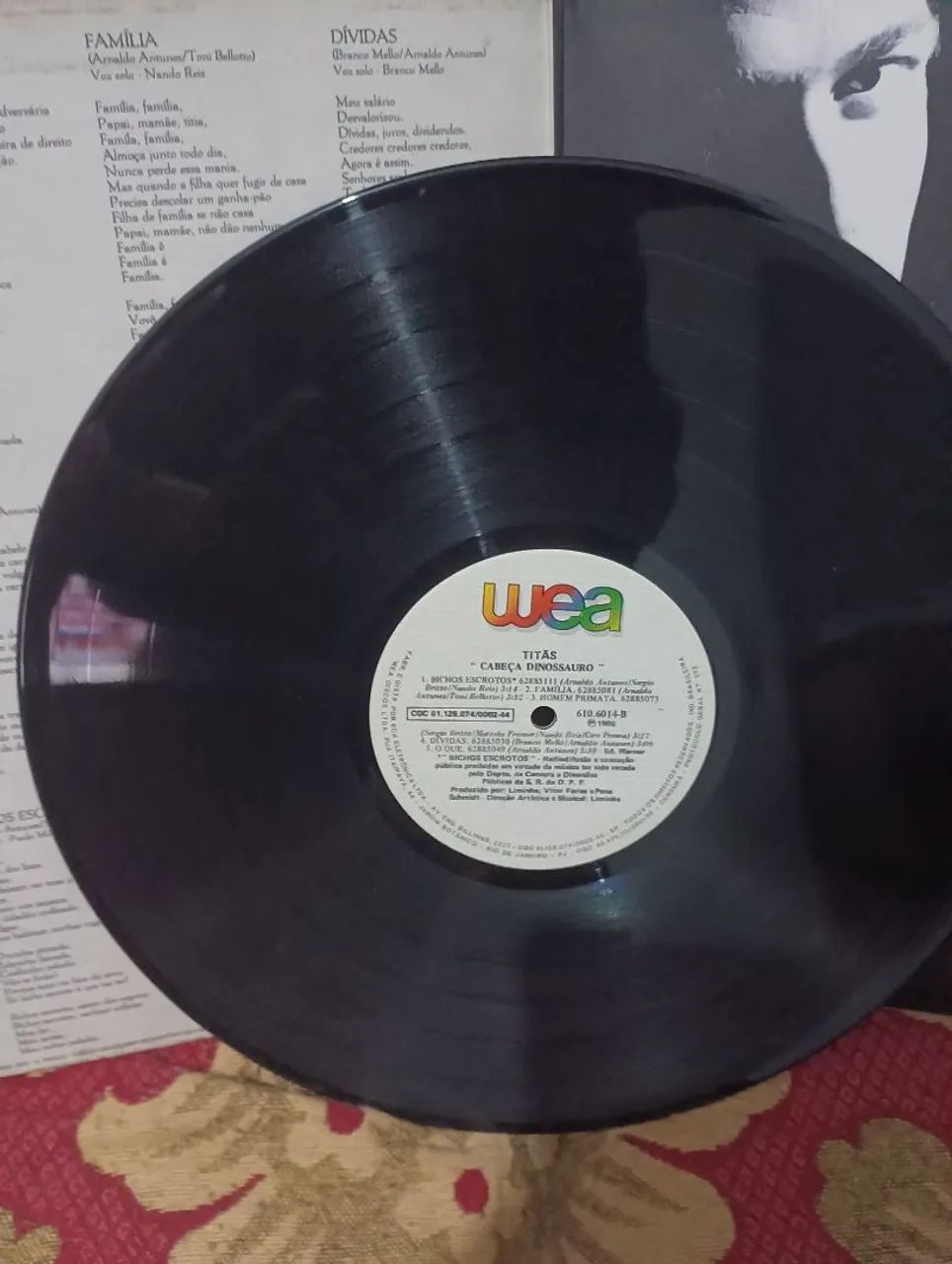 LP Titãs - Cabeça Dinossauro  - Foto 4