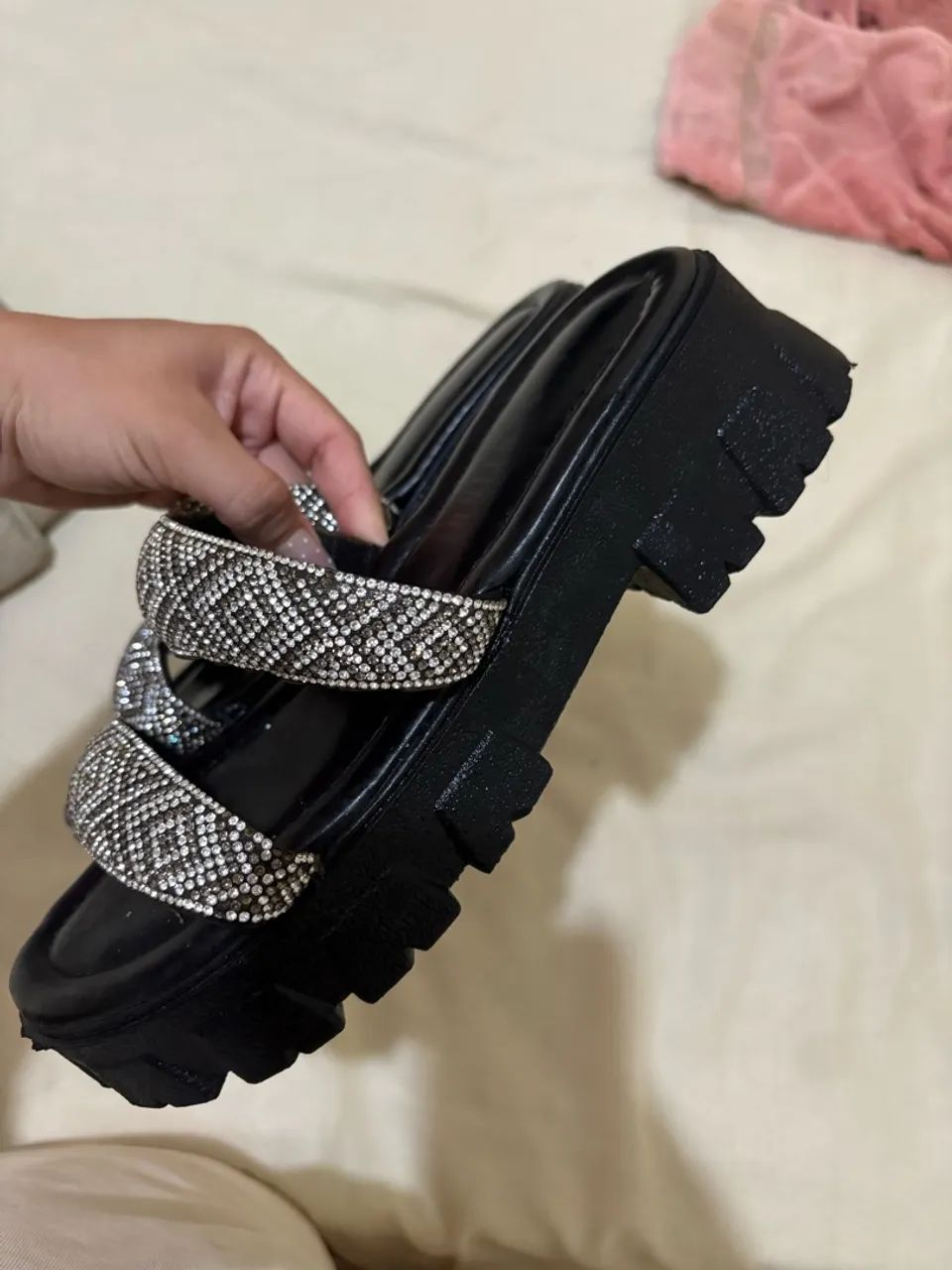 Vendo plataforma brilhosa  - Foto 4