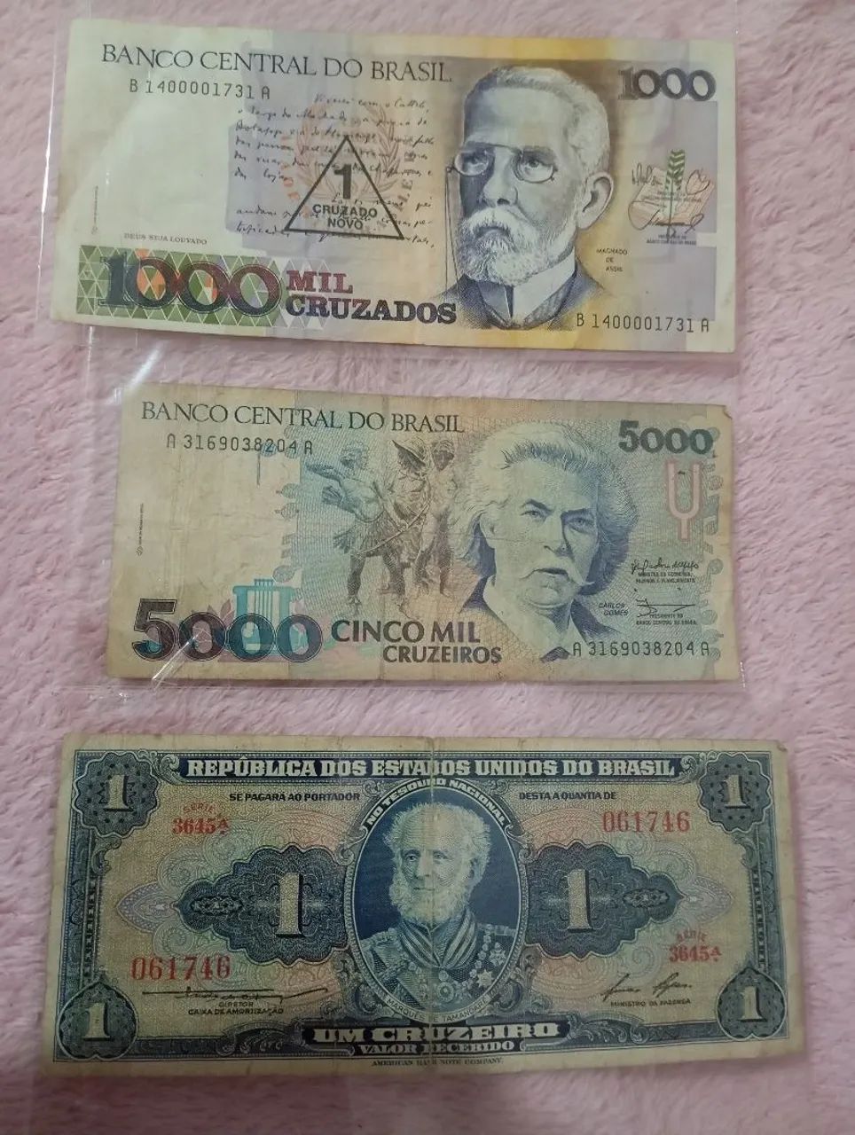 Cédulas antigas  - Foto 2