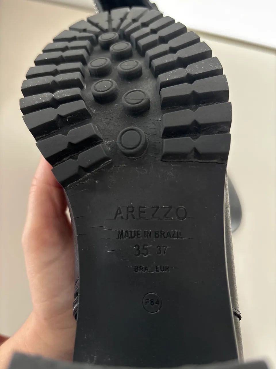 Bota Arezzo cano curto 35 - Foto 4