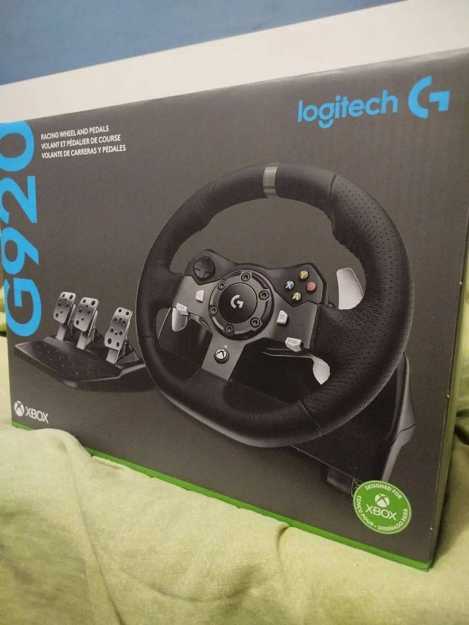 Kit volante e pedal Logitech G920 - Foto 2