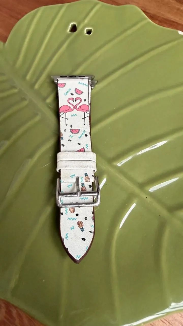 Pulseira para Apple Watch com estampa - Foto 2