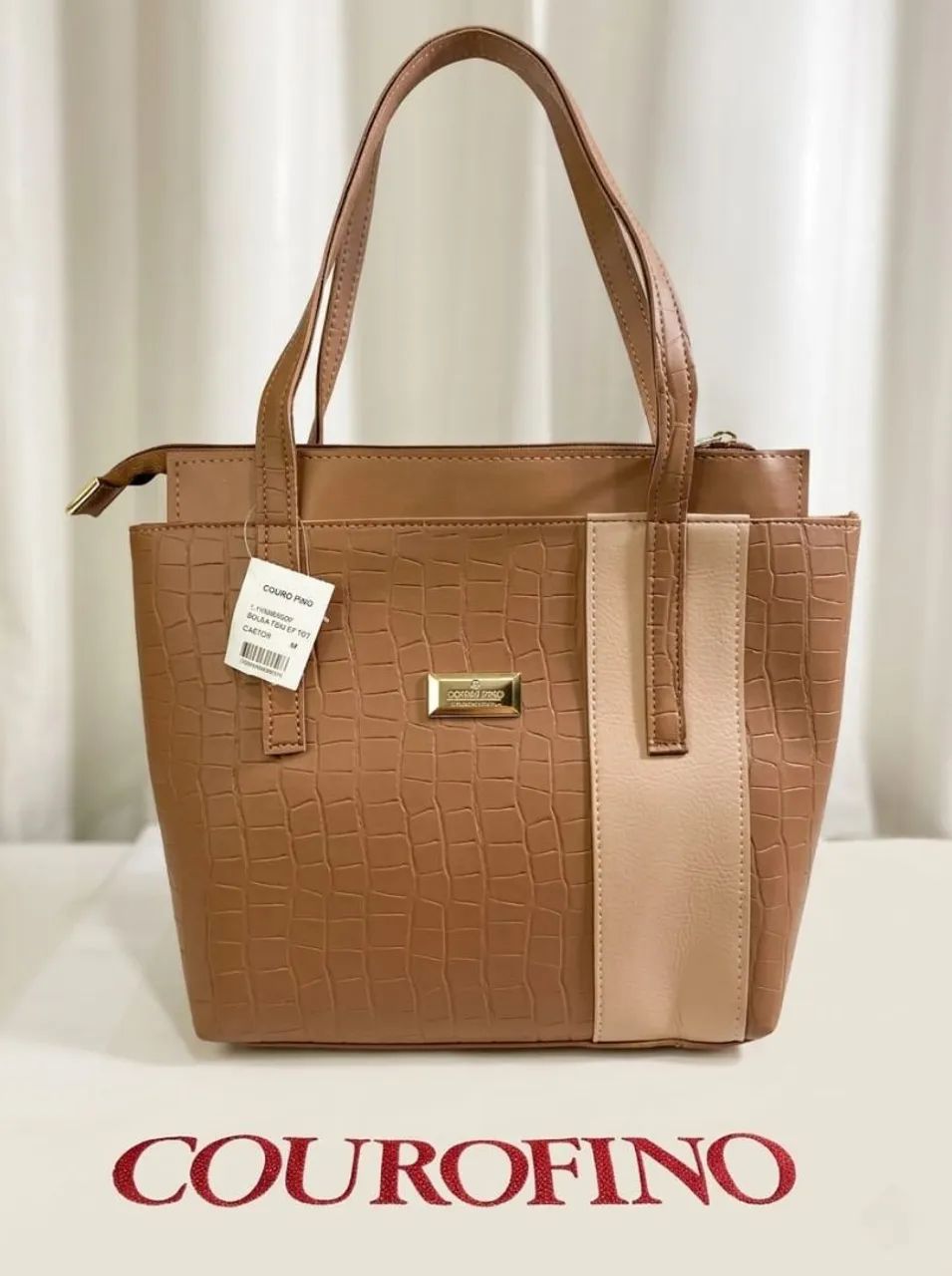 Bolsa Couro Fino - Foto 3