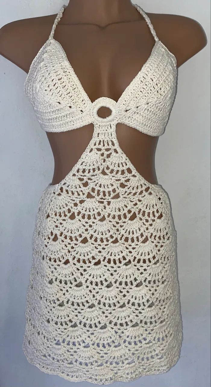 Vestido de crochê  - Foto 2