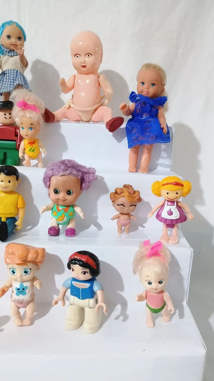 Lote de mini bonecas antigas  - Foto 4