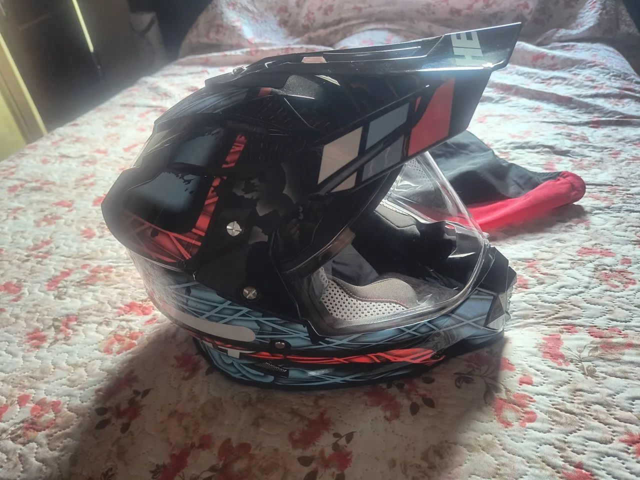 Capacete Helt Cross tamanho 60. - Foto 3