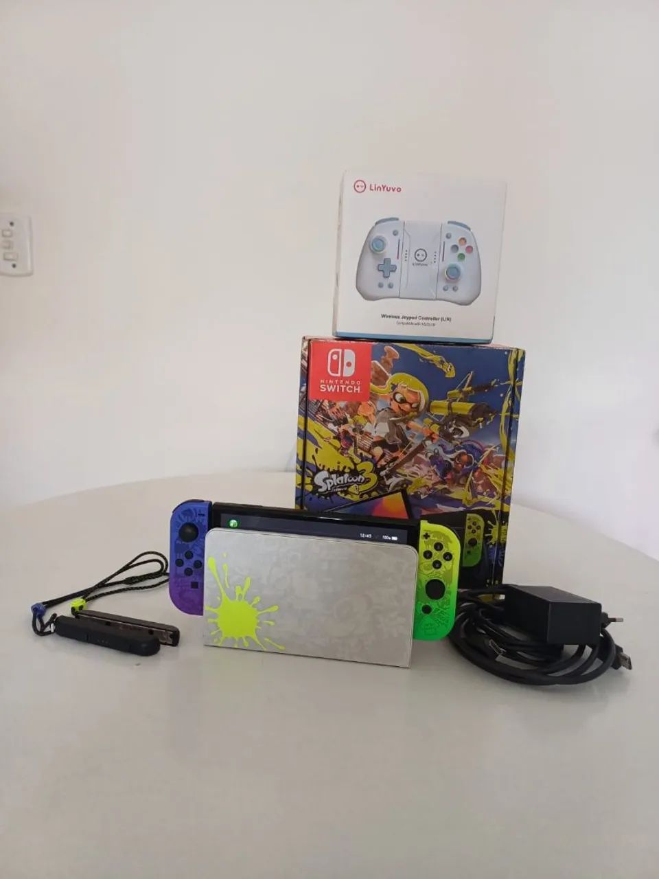 Nintendo Switch OLED - ED. LIMITADA SPLATOON 3 - Foto 3