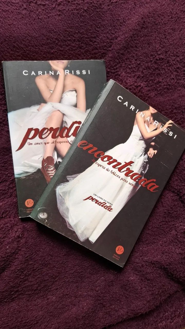 Livros "Perdida" e "Encontrada"