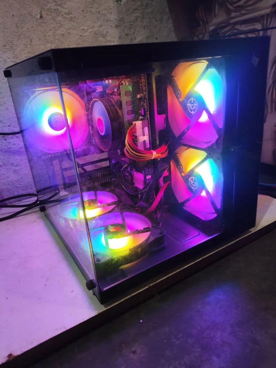? CPU GAMER RGB - GABINETE AQUÁRIO ? - Foto 5