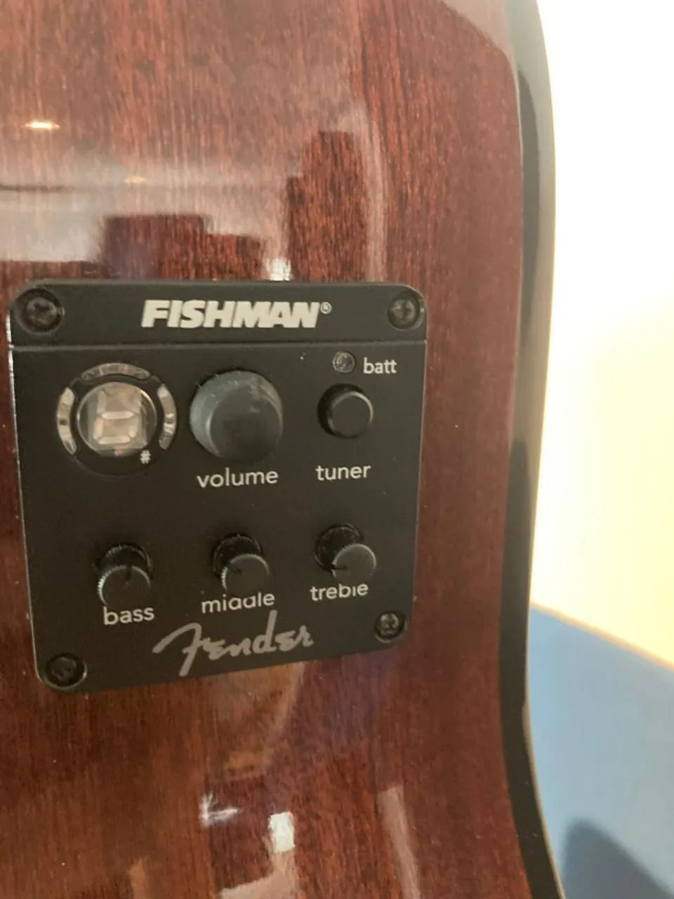 Violão Eletroacústico Fender CF-60CE + Case - Foto 4