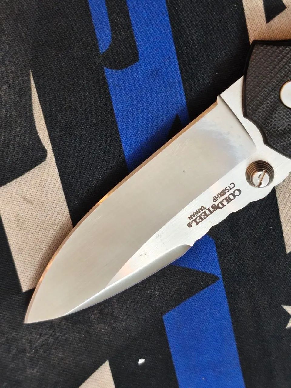 COLD Steel SWIFT I #CS22A DROP POINT Plain Edge Assisted OPEN CTS-XHP G10 Handles  - Foto 3
