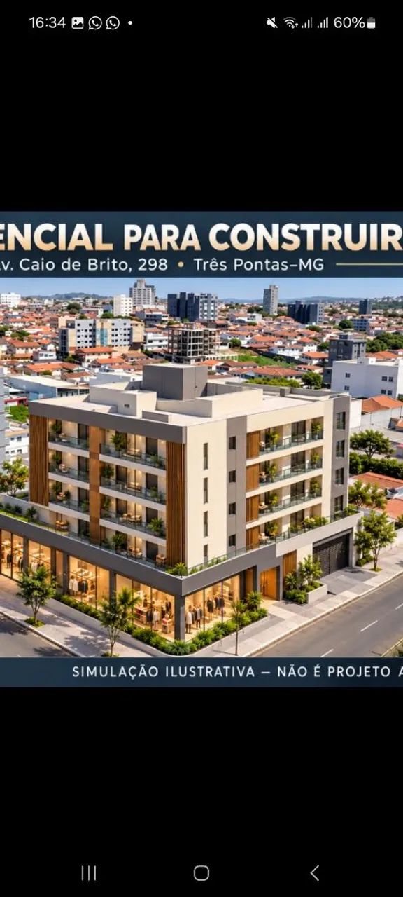 TERRENO COM CASA NO CENTRO DE TRÊS PONTAS MG  - Foto 5