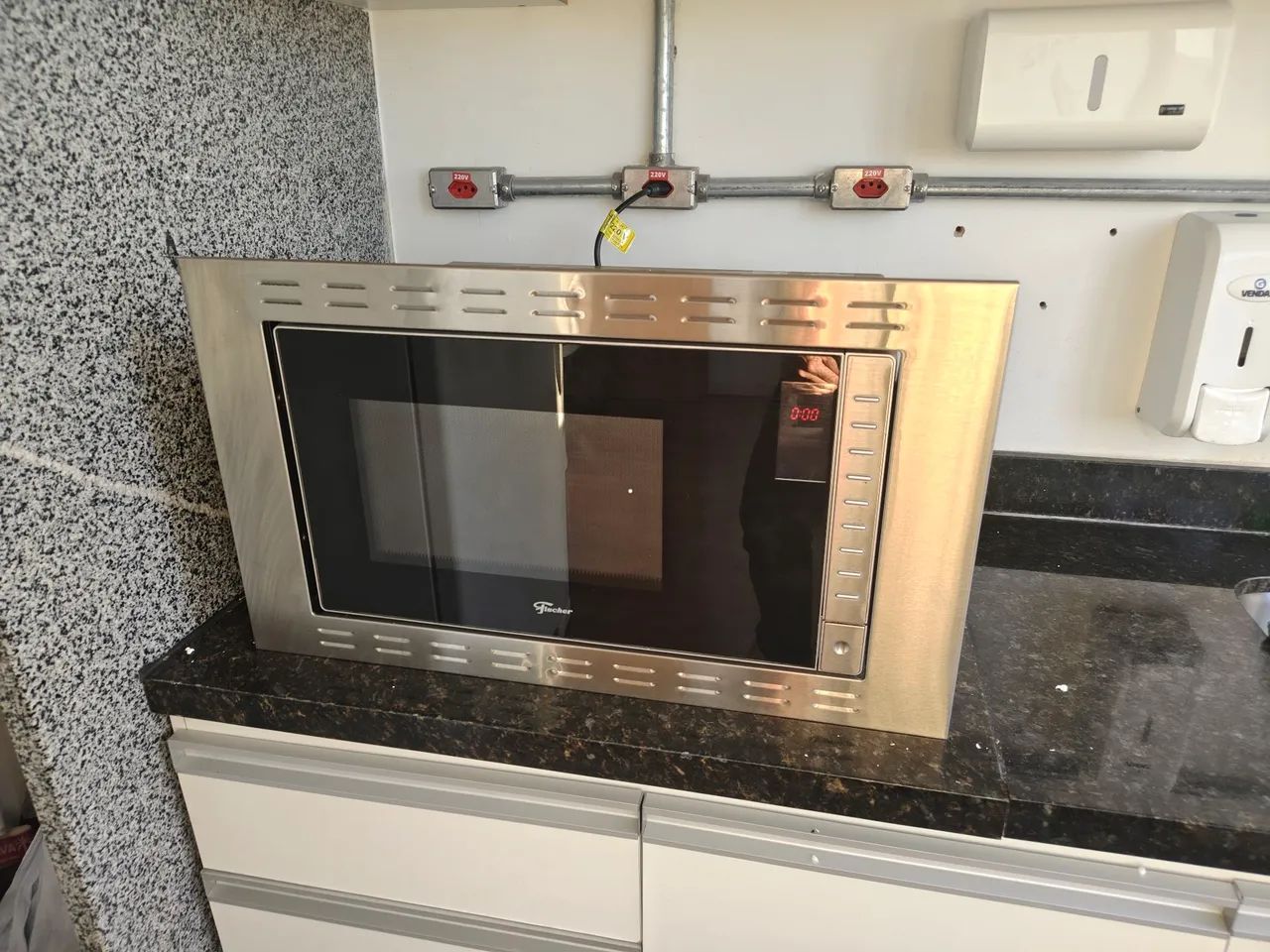 Microondas embutir