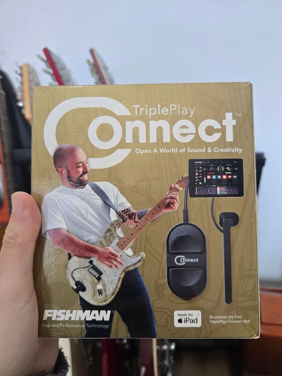 Captador midi Fishman Tripleplay - Instrumentos musicais - Jardim