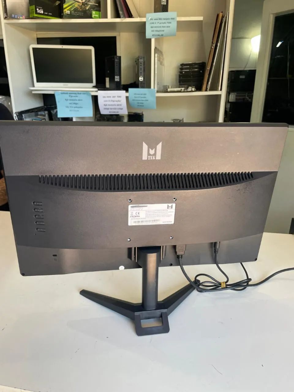 Monitor 19 polegadas mtec hdmi led hd+/ HDMI/VGA com garantia e nf - Foto 2