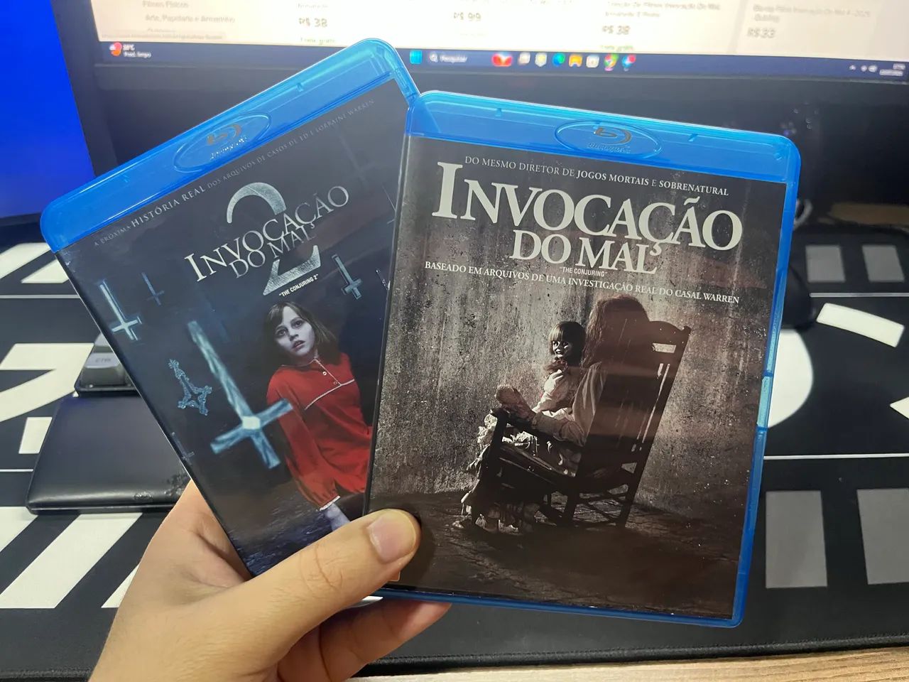 Coleção Bluray invocação do mal 1 e 2 + Annabelle 1 e 2 - Foto 2