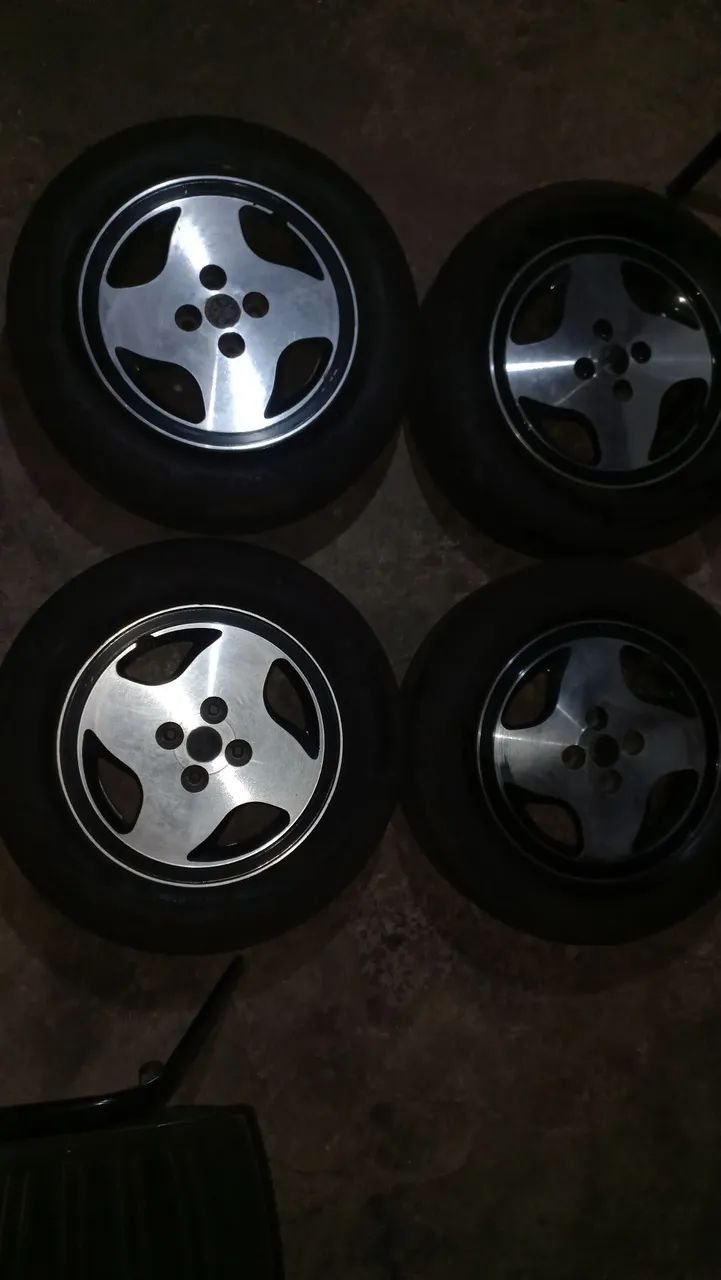 Roda aro 14 com pneu - Foto 2