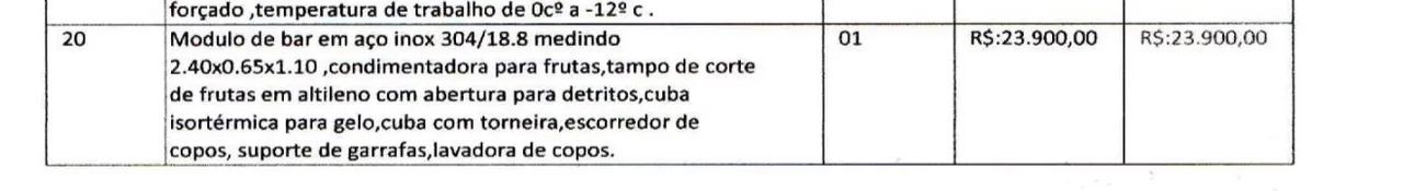 MÓDULO DE BAR COMPLETO  - Foto 2