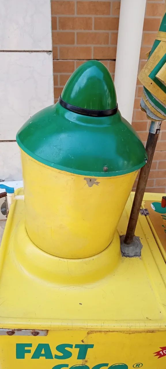 Carrinho de coco completo, pronto para começar a vender com 2 bojos - Foto 3